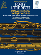 Forty Little Pieces in Progressive Order CD Only FLUTE