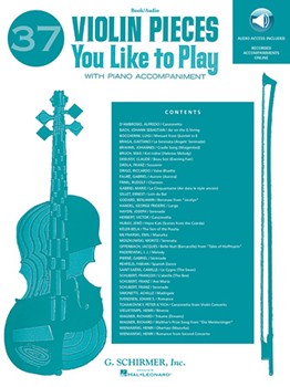 37 Violin Pieces You Like To Play by Various for Violin and Piano