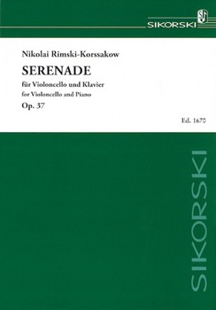 Serenade, Op. 37 for Violoncello and Piano