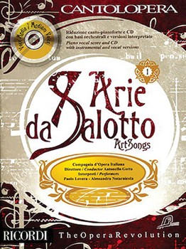 Arie Da Salotto (art Songs) by Various for Medium Voice (Cantolopera - Vol One)