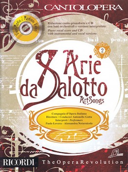 Art Songs - With a CD of performances and orchestral accompaniments Medium Voice, Vol. 2, Book/CD med voice