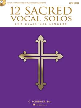 12 Sacred Vocal Solos w/cd [low]