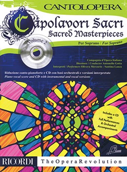 Sacred Masterpieces Vol 2 w/cds [vocal] SOPRANO