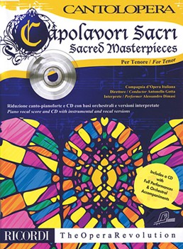 Sacred Masterpieces w/cd [vocal] TENOR