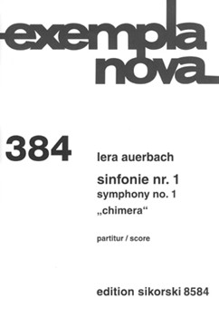 Symphony No. 1 Chimera by Auerbach Lera for Score