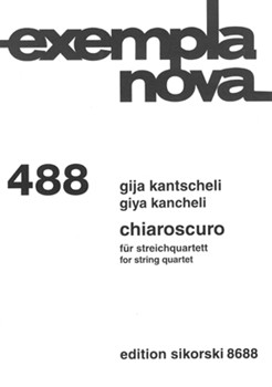 Chiaroscuro by Giya Kancheli (Kants for Score and Parts