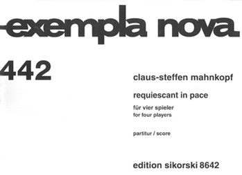 Requiescant in pace by Mahnkopf Claus-Steffen for