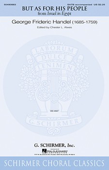 But As For His People by Handel George Frideric - Alwes Chester L - for SATB