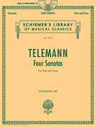 Four Sonatas w/cd [flute] Telemann