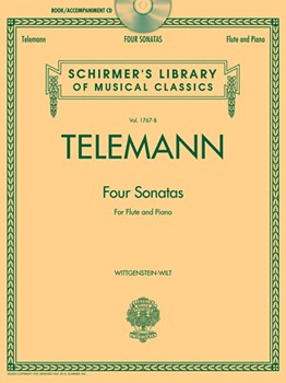 Four Sonatas w/cd [flute] Telemann
