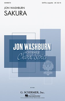 Sakura by Washburn Jon - Washburn Jon - for SATB a cappella