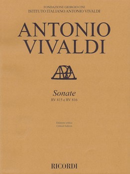 Sonata in C Major RV 815 and Sonata in D Major RV 816 [violin] VLN/CELLO