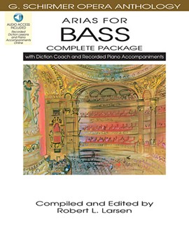 Arias For Bass by Combo - Larsen Robert - for Vocal Collection