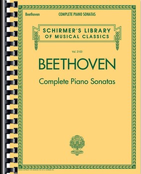 Beethoven - Complete Piano Sonatas - Schirmer Library of Classics Volume 2103 Piano