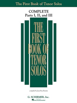 1st Book Of Tenor Solos Complete by - Boytim Joan - for Tenor Voc (Complete)