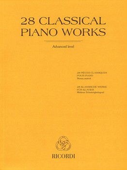 28 Classical Piano Works adv. piano
