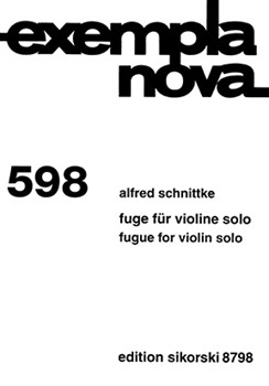 Fugue [violin] Schnittke