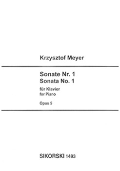 Sonata No. 1 Op. 5 by Meyer Krzysztof for