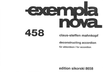 Deconstructing Accordion by Mahnkopf Claus-Steffen for