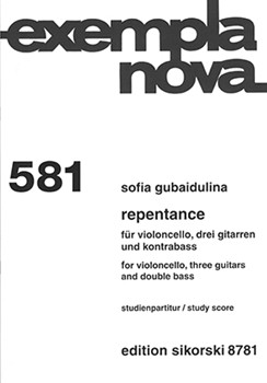 Repentance by Gubaidulina Sofia for Study Score