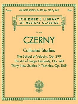 Collected Studies - Op. 299 Op. 740 Op. 849 by Czerny Carl for Piano