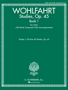 G Schirmer Wohlfahrt F Kelly R  60 Studies Op 45 Book I - Violin Duet