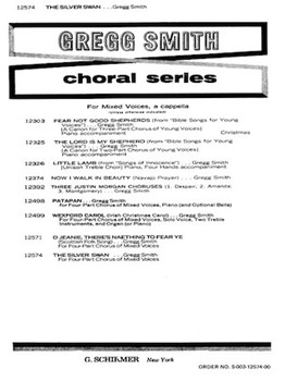 Silver Swan A Cappella by Smith Gregg - Smith Gregg - for SATB