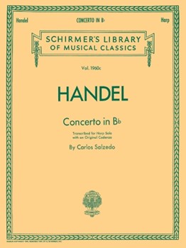 Concerto in B Flat by Handel George Frideric for Harp