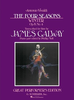 4 Seasons (Winter) by Vivaldi Antonio Lucio - Galway James - for Flute and Piano