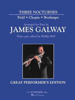 Three Nocturnes by Various - Galway James - for Flute