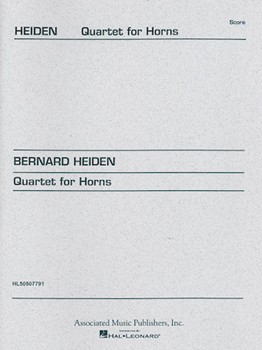 Quartet for Horns by Heiden Bernhard for Full Score