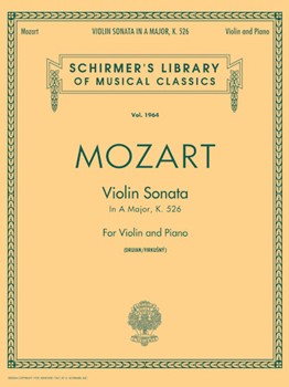 Sonata in A, K.526