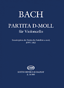 Partita In D Minor for Cello