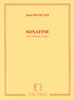 Sonatine by Francaix Jean for Trumpet and Piano