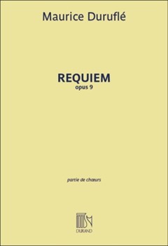 Requiem by Durufle Maurice for Vocal Scor