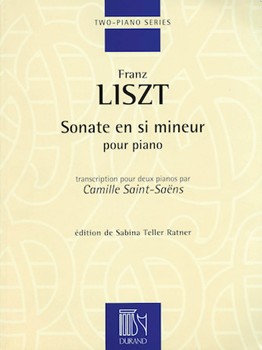 Sonata In B Minor by Liszt Franz - Saint-Saens - for 2 Piano 4 Hands