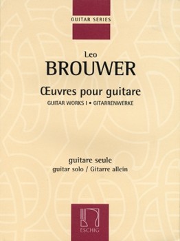 Guitar Works I by Brouwer Leo for Guitar Collection