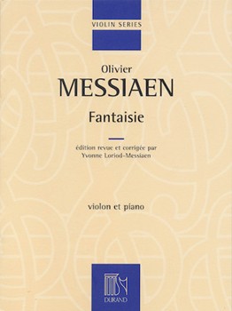 Messiaen - Fantaisie, Violin and Piano
