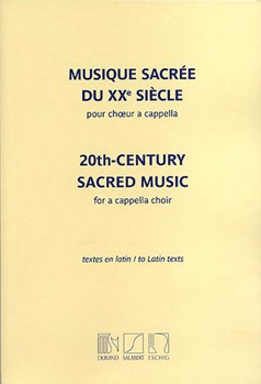 20th Century Sacred Music by Various for SATB