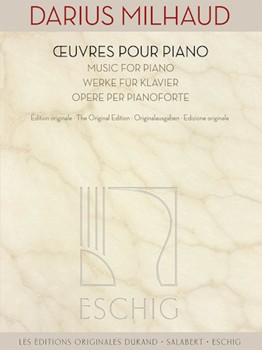 Music for the Piano by Milhaud for Piano