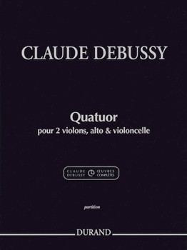 String Quartet in G minor Op. 10 by Debussy Claude for Score