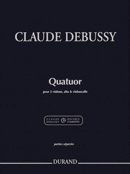 String Quartet in G minor Op. 10 by Debussy Claude for St Quartet