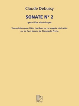 Sonate No 2 by Debussy Claude for Woodwind Quintet