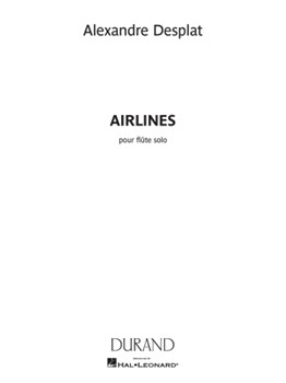 Airlines by Desplat Alexandre for Flute