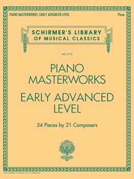 Piano Masterworks Early Advanced Level [piano solo] Schirmer
