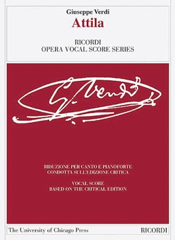 Attila [vocal score] Verdi