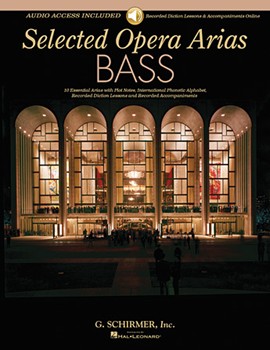 Selected Opera Arias w/online audio [bass] Larsen