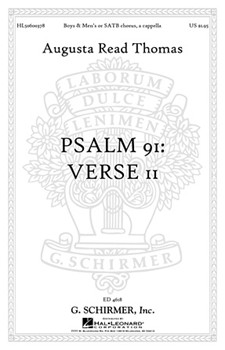 Psalm 91 by Thomas Augusta Read for SATB a cappella