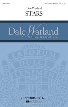 Stars by Warland Dale Sara Teasdale for SATB divisi and Piano