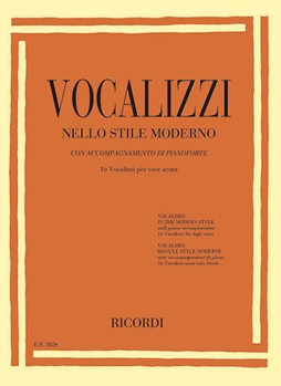 Vocalises in the Modern Style [Vocalizzi Nello Stile Moderno] - High Voice